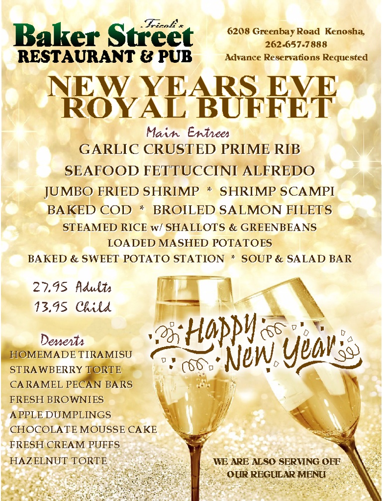 Baker Street Restaurant and Pub in Kenosha, WI