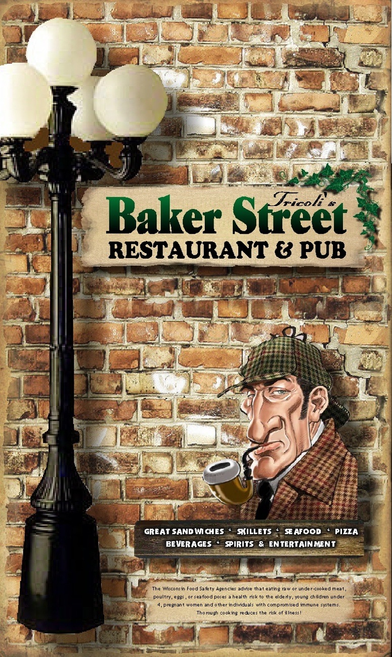 Baker Street Menu