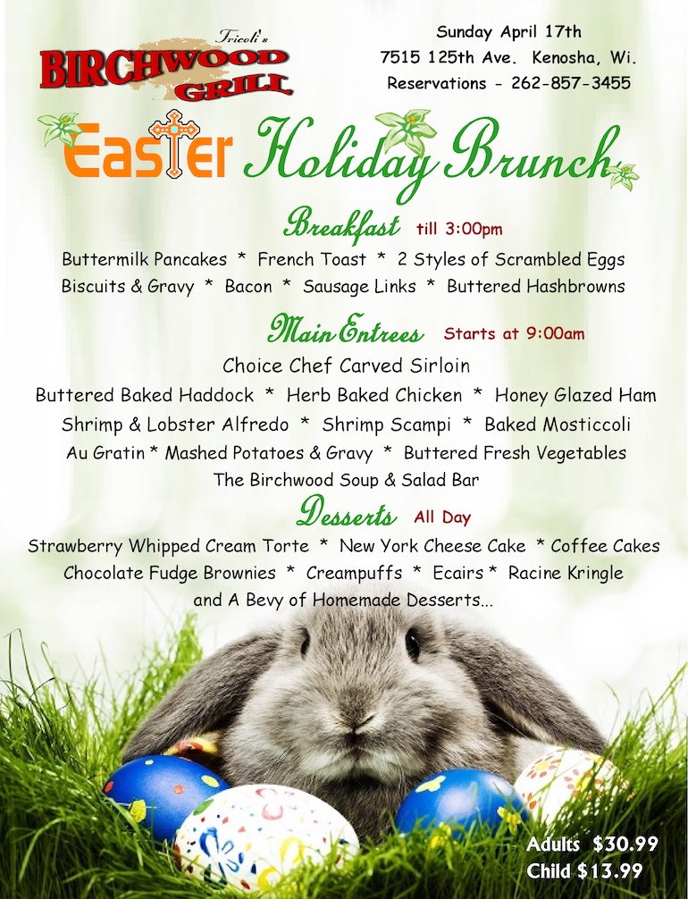 Birchwood Grill Eatery and Bar in Kenosha, WI